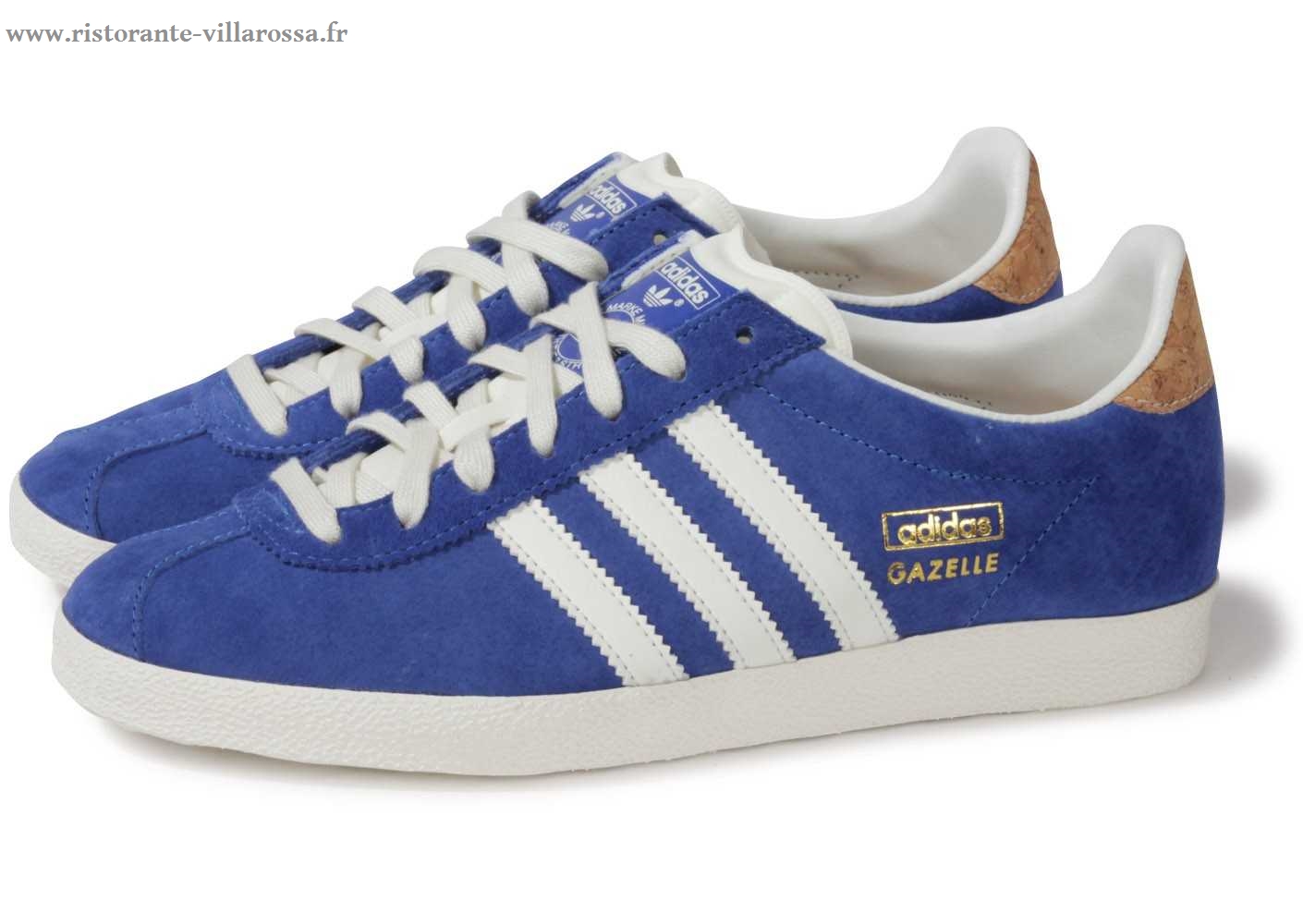 basket adidas gazelle bleu femme